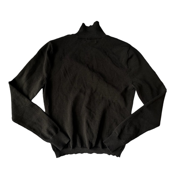 Miaou Otto Asymmetric Zip Turtleneck Sweater New Size Small - Picture 8 of 11